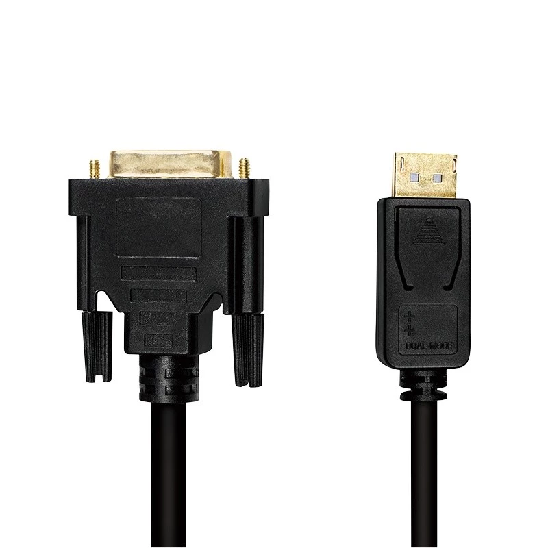 Videokabel-Adapter LogiLink CV0131 2 m DisplayPort DVI Schwarz