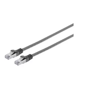 Netzwerkkabel Microconnect V-UTP6A01S-FLAT RJ-45 Cat6a 1m Schwarz