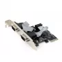 Gembird SPC-22 PCIe-Seriell-Karte, 2x RS-232, Low Profile, WCH382, 2 Mbit/s