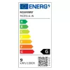 LED-Tischlampe MACLEAN MCE614B — dimmbar, klappbarer verstellbarer Arm, 9W, 3000K/4500K/6500K, schwarz