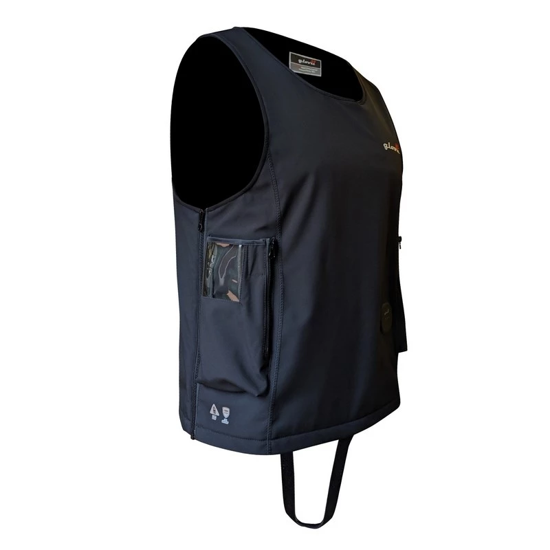Glovii GMV2L Wassersportweste Schwarz Softshell