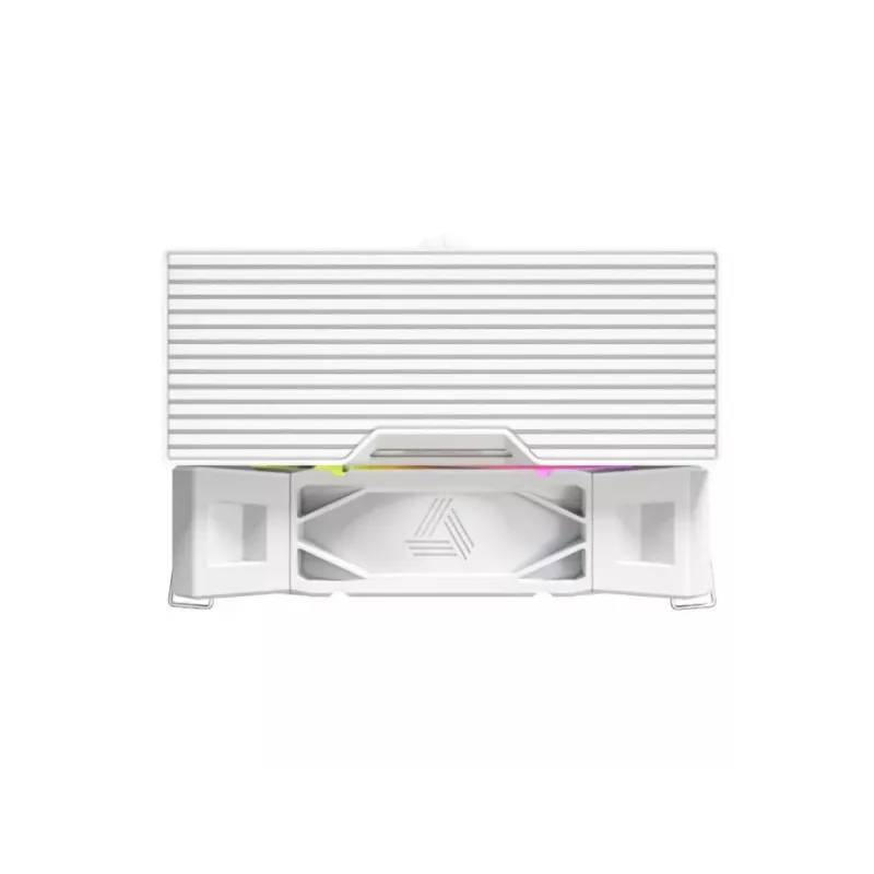 Montech NX400 White ARGB CPU-Luftkühler, 120 mm, Multi-Sockel, weiß