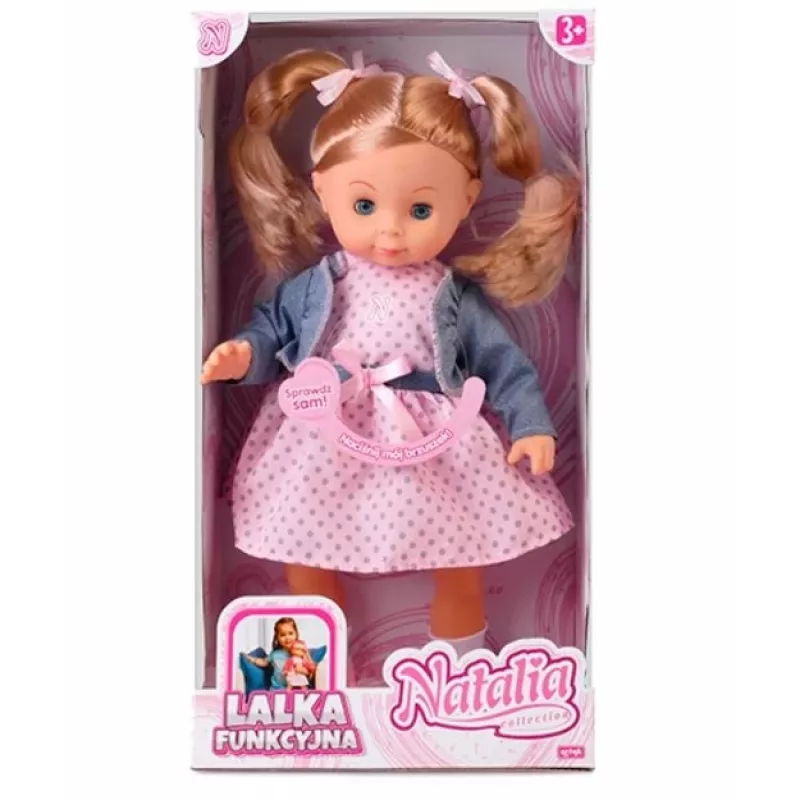 Puppe Artyk Natalia 39 cm mit polnischer Sprachausgabe — bewegliche Spielpuppe