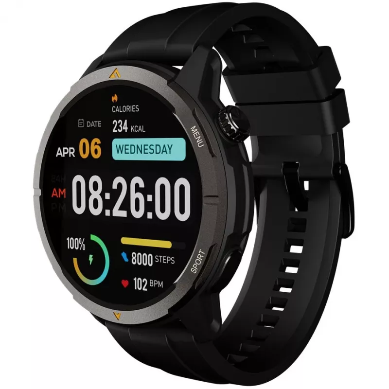 AGM Legion AGM_LEG_EU001B Outdoor-Smartwatch, Bluetooth, Schwarz
