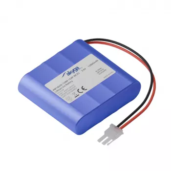 Akyga AKY2834 Li-Ion-Akkupack INR18650-128M-1S4P PCM WC2S, 3,6 V, 12800 mAh, Cvilux 2-polig