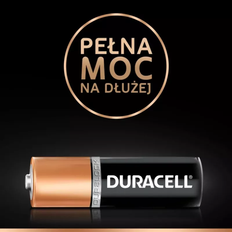 Duracell Basic AA/LR6 Alkaline-Batterien, 4 Stück