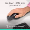 Logitech MX Master 4 for Business Maus – Kabellos + Bluetooth, 8000 DPI, Graphit | Logitech