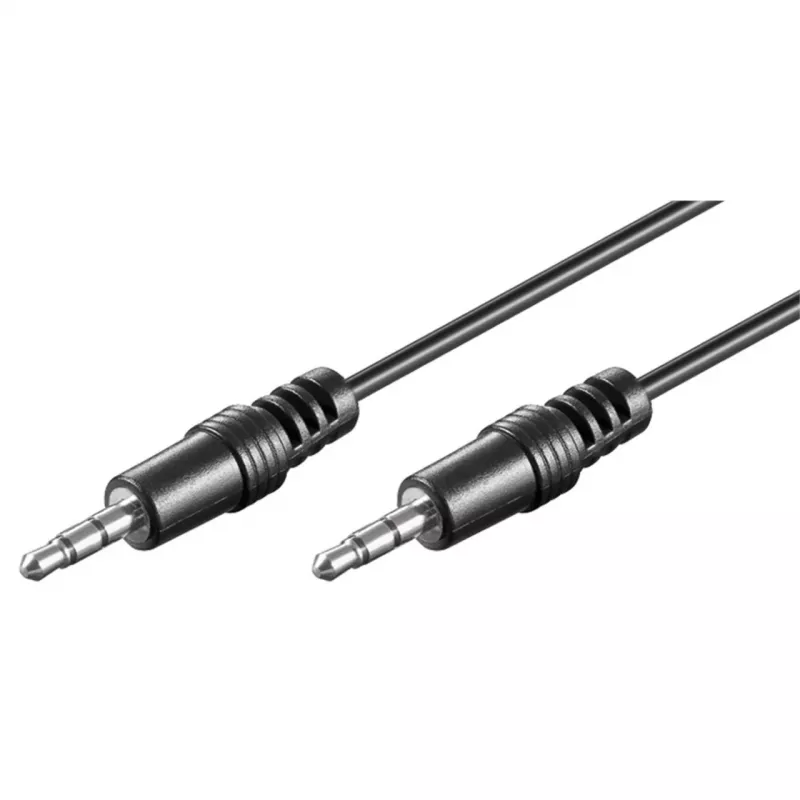 Audiokabel Goobay 51659 2.5m 3.5mm Schwarz