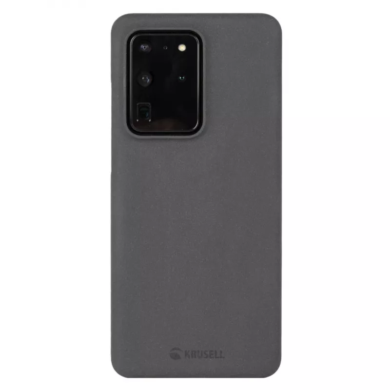 Krusell Essentials SandCover Hülle für Samsung Galaxy S20 Ultra, Schwarz
