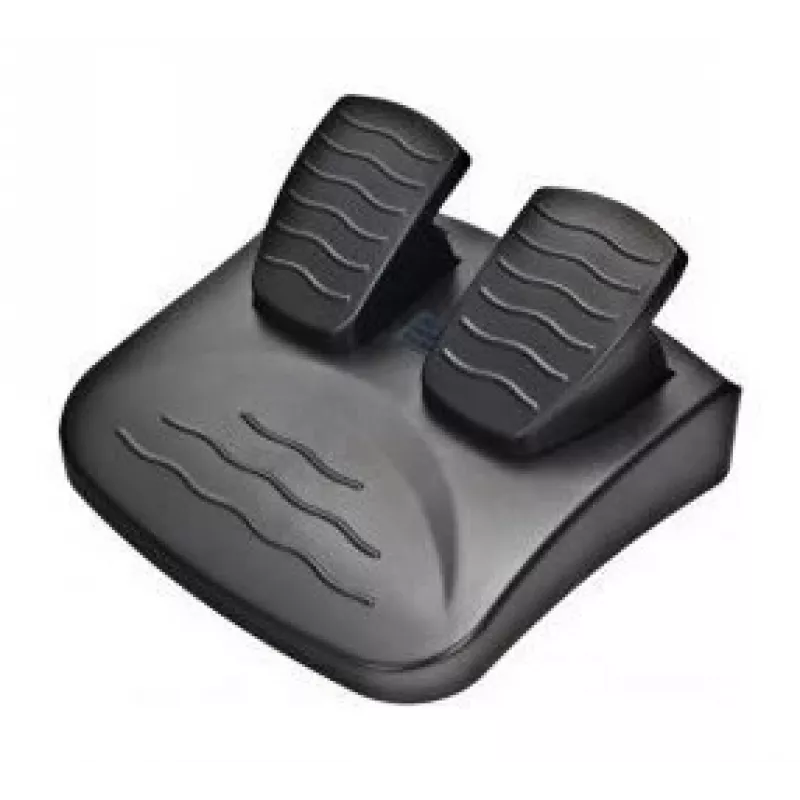 Esperanza EG104 High Octane Lenkrad mit Pedalen, PC/PS3/Xbox 360, Schwarz/Grün