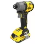 Stanley SFMCF830D2K-QW bürstenloser Schlagschrauber, 2×2,0 Ah, 3200 U/min, Schwarz/Gelb