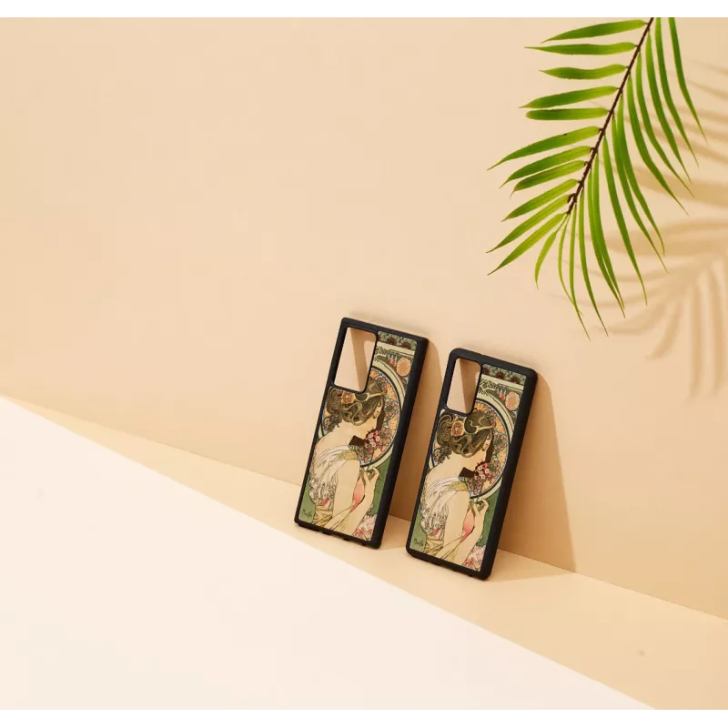 Schutzhülle man and wood für Samsung Galaxy Note 20 Ultra — Schwarz Primrose