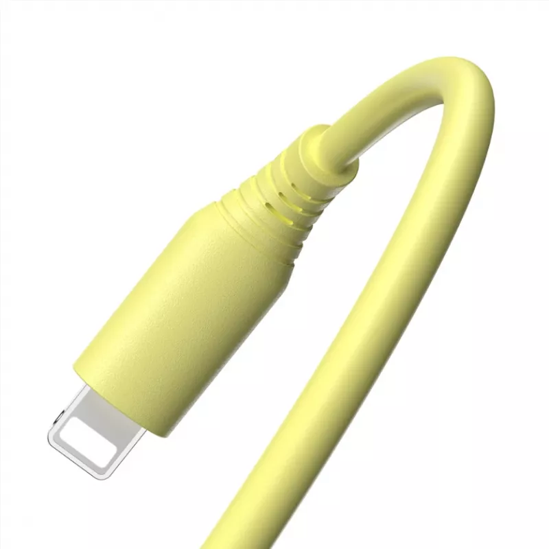 USB-auf-Lightning-Kabel Tellur T-MLX46884 3A 1m Gelb