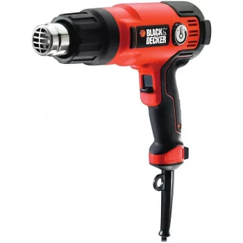 Heißluftgebläse Black & Decker KX2200K-QS — 2000 W, 720 L/min, bis zu 645 °C, Pistolengriff, 900 g
