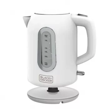 Wasserkocher Black & Decker 1,7 L 2200 W Weiß