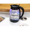 Lafe Essential XL CEG016 Glas-Wasserkocher, 2 l, 2200 W, schwarz