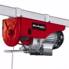 Einhell TC-EH 600 2255150 Elektro-Seilhebezug, 1050 W, 600 kg, 8 m/min, rot