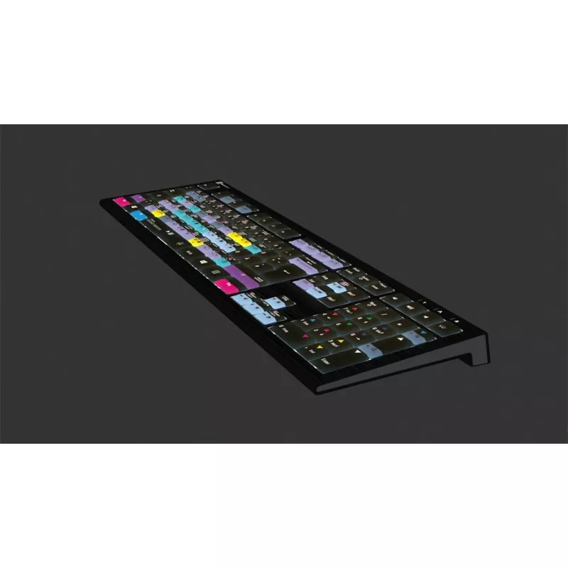 Logickeyboard ASTRA 2 DaVinci Resolve Tastatur LKB-RESB-A2PC-DE, USB, QWERTZ Deutsch (DE), PC, Schwarz