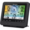 Bresser 7002580 Weather Center 5-in-1 WLAN-Digitalwetterstation mit Profi-Sensor, 5,7″ Display, Netzbetrieb, schwarz