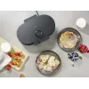 Waffeleisen Severin WA 2118 2 Waffeln 1200 W Schwarz