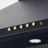 Wandhaube AKPO WK-4 Classic GOLD 60 Schwarz, 600×500 mm, Motor 106 W, 3 Geschwindigkeiten, Halogenbeleuchtung