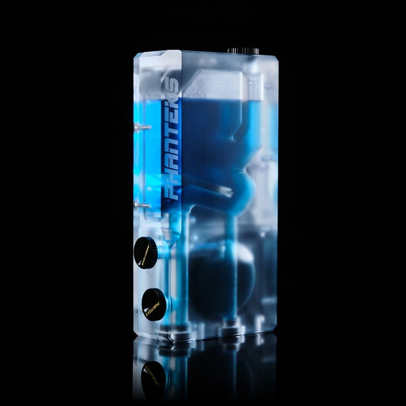 Phanteks Glacier R160C Reservoir, transparente Acryl-Rückplatte, DRGB LED