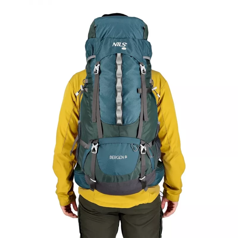 NILS Camp NC1949 Bergen 65L Wanderrucksack – Grün