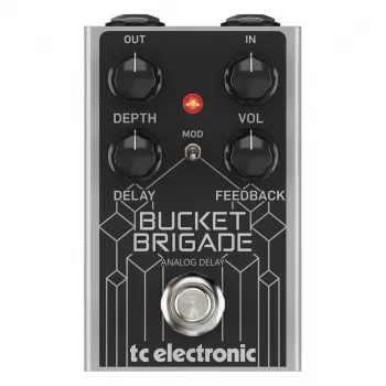 Analog-Delay-Pedal TC Electronic Bucket Brigade 34000209 — analoger Delay-Effekt für Gitarre