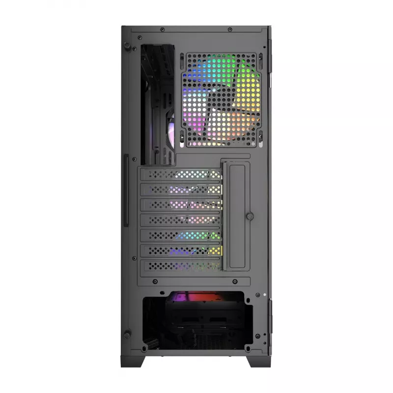 Gembird CCC-FC-900ARGB Gaming-Gehäuse Fornax 900, ATX, schwarz