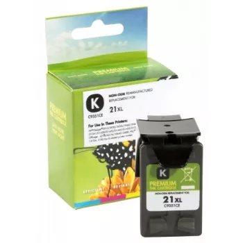 Static Control Kompatible Hewlett-Packard 21XL (C9351CE) Schwarz, 475 S.