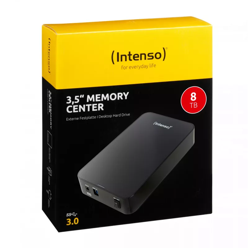 Externe Festplatte Intenso 8 TB USB 3.2 3,5 Zoll