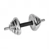 Verstellbare Kurzhanteln Rebel Chrom 20 kg mit Koffer und Hantelstangen (2) — Gewichtsscheiben 2,5 kg, 1,25 kg, 0,5 kg