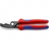 Knipex 95 12 200 Kabelschere mit Doppelschneide, 200 mm