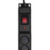Activejet COMBO 12-fach Steckdosenleiste 3m schwarz