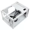 SilverStone SUGO SG13 - Desktop - Mini-DTX - ohne Netzteil (AT / PS/2) - Schwarz, Weiß - USB/Audio (SST-SG13WB-Q)