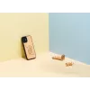 Handyhülle man and wood für iPhone 12 mini — bedruckte Katze mit rotem Fisch