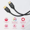HDMI-Kabel Unitek C11079BK-3M 3 m, HDMI 2.0, max. Auflösung 4096×3112, schwarz