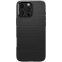 Spigen Liquid Air Matte Case für iPhone 16 Pro, Schwarz (ACS08117)