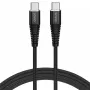 Savio CL-160 USB-Kabel 2 m USB 2.0 USB C - USB C Schwarz