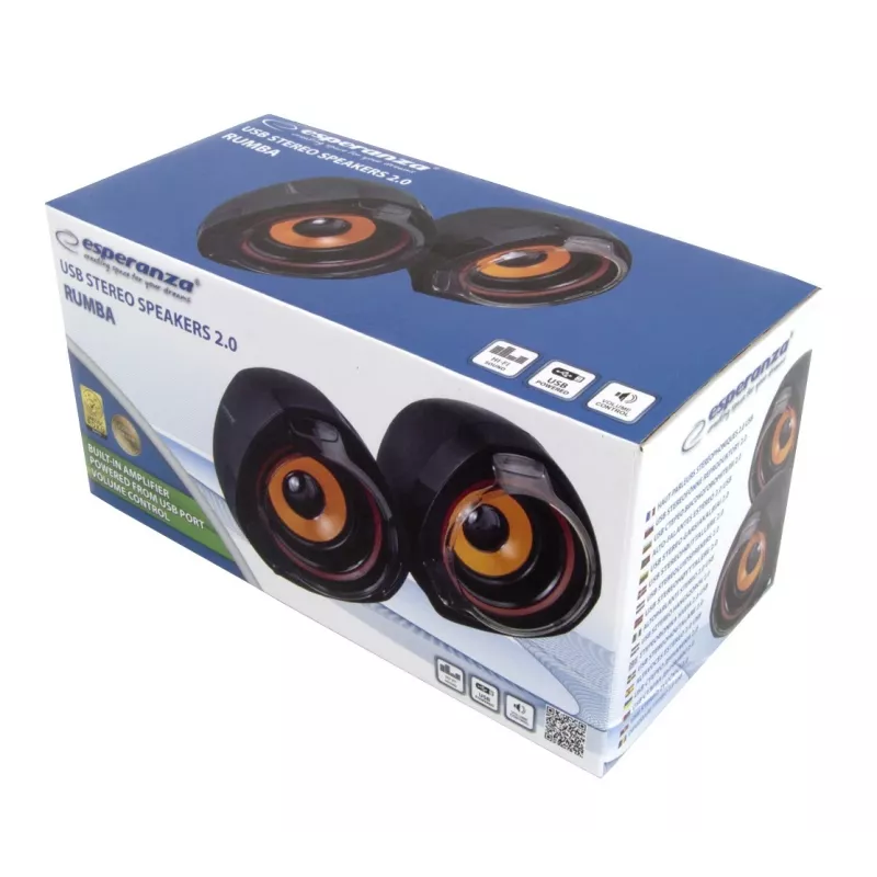 Lautsprecher ESPERANZA EP141 RUMBA 2.0 USB 2 x 2,5 W