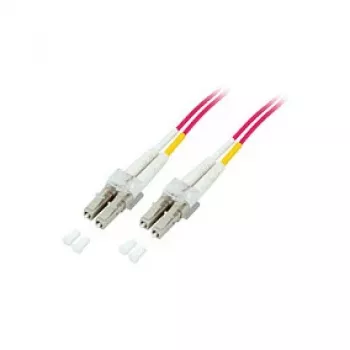 EFB-Elektronik Duplex-Jumper LC-LC 50/125µ, OM4, LSZH, erika Violett, 2,0mm, 1m Hersteller: EFB Elektronik (O0319.1)