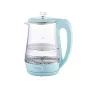 Maestro MR-052-BLUE Elektrischer Glas-Wasserkocher, 1,7 l, 2200 W, Blau