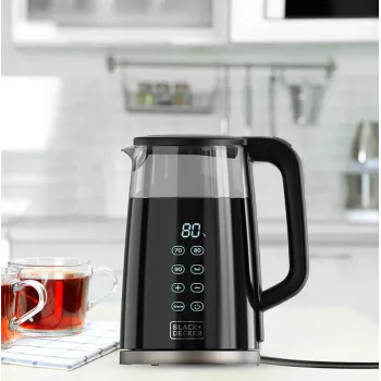 Wasserkocher Black & Decker 1,7L 2200W Schwarz