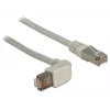 Netzwerkkabel DeLOCK 2m RJ-45 Cat5e S/FTP Grau