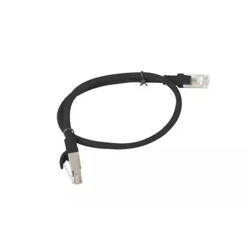 Patchkabel Cat.5e 0,5M UTP schwarz