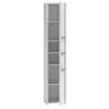 Top E Shop S33 BIEL Badezimmerschrank, Weiß