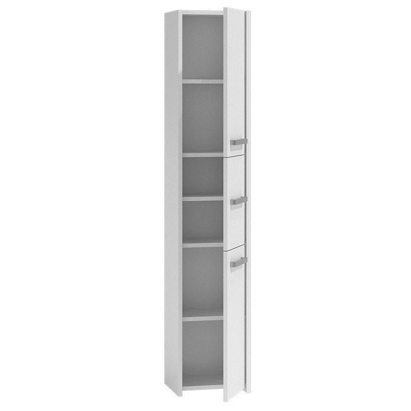 Top E Shop S33 BIEL Badezimmerschrank, Weiß