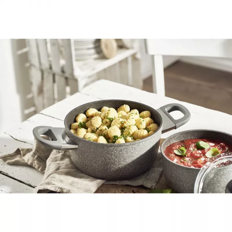Induktions-Granitkochtopf mit Deckel Ballarini Murano - 2.8 ltr
