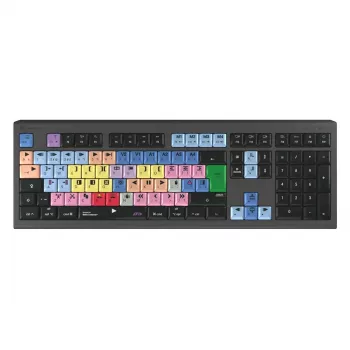 Logickeyboard LKB-MCOM4-A2M-UK Tastatur USB QWERTY Englisch Schwarz (LKB-MCOM4-A2M-UK)