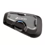 Motorrad-Intercom Cardo FRC4X003 — 4 Kanäle, Reichweite 1200 m, Sprechzeit 13 h, Schwarz